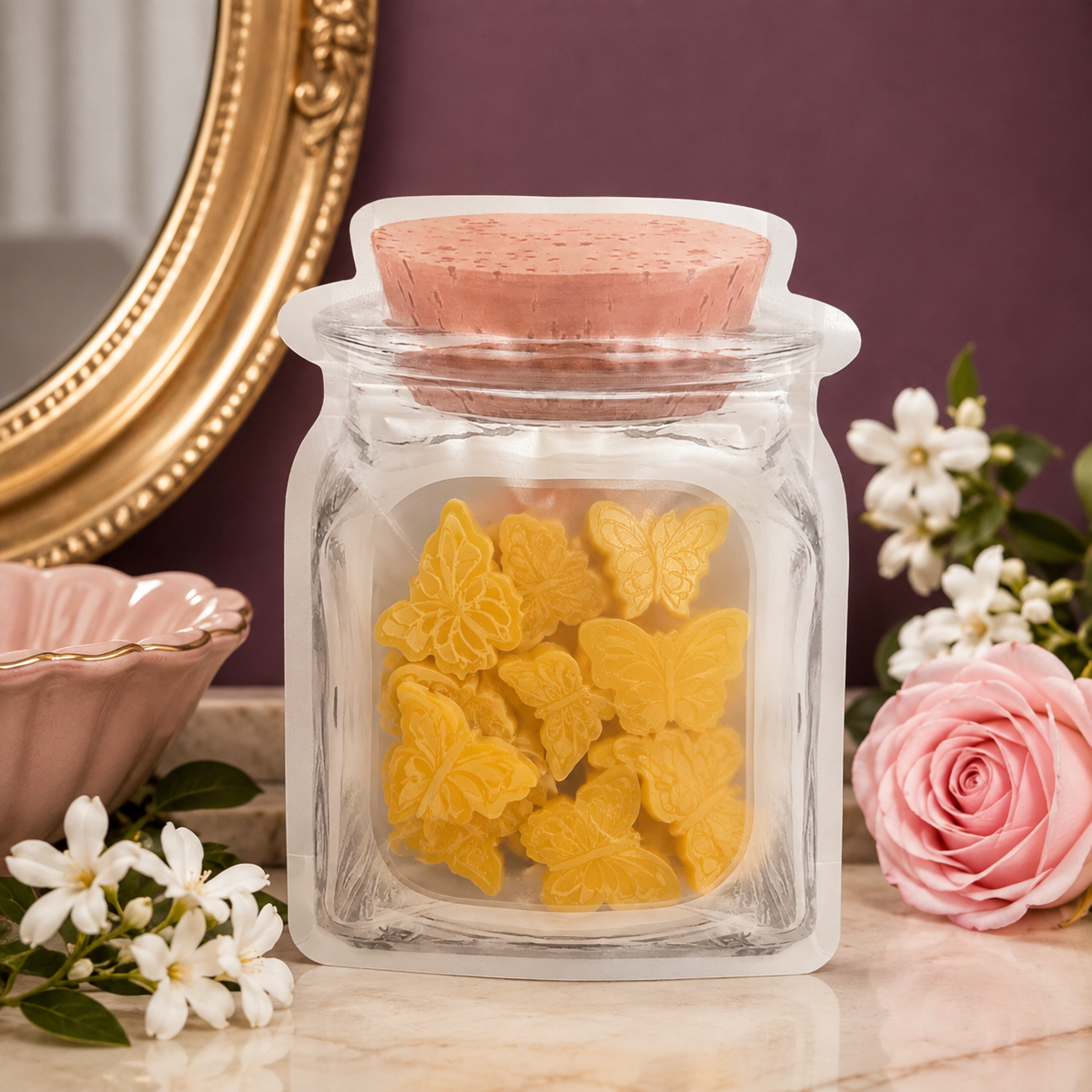 Honey Money Butterfly Beeswax Wax Melts | Prosperity, Opportunity & Abundance