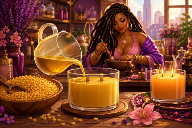 Why I Use Beeswax in My Intention Candles