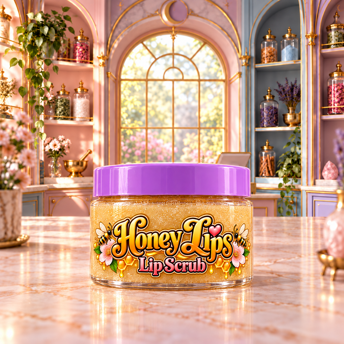 Honey Lips | Nourishing Sugar Lip Scrub 🍯