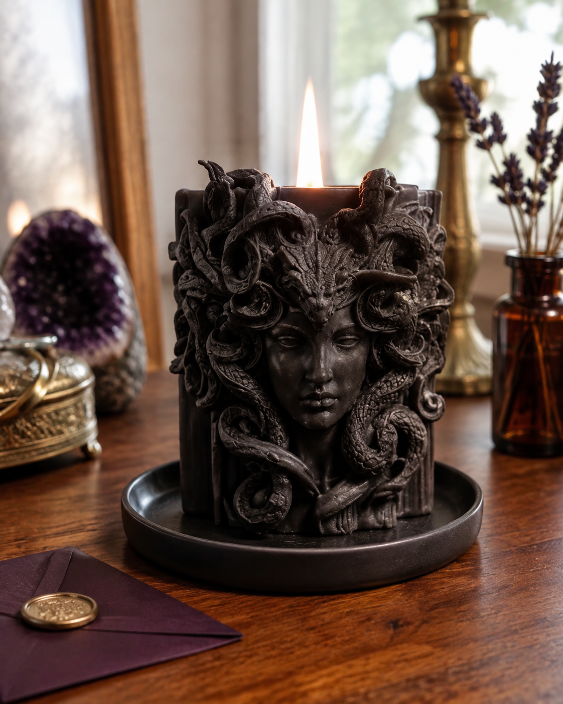 Medusa Return to Sender Candle