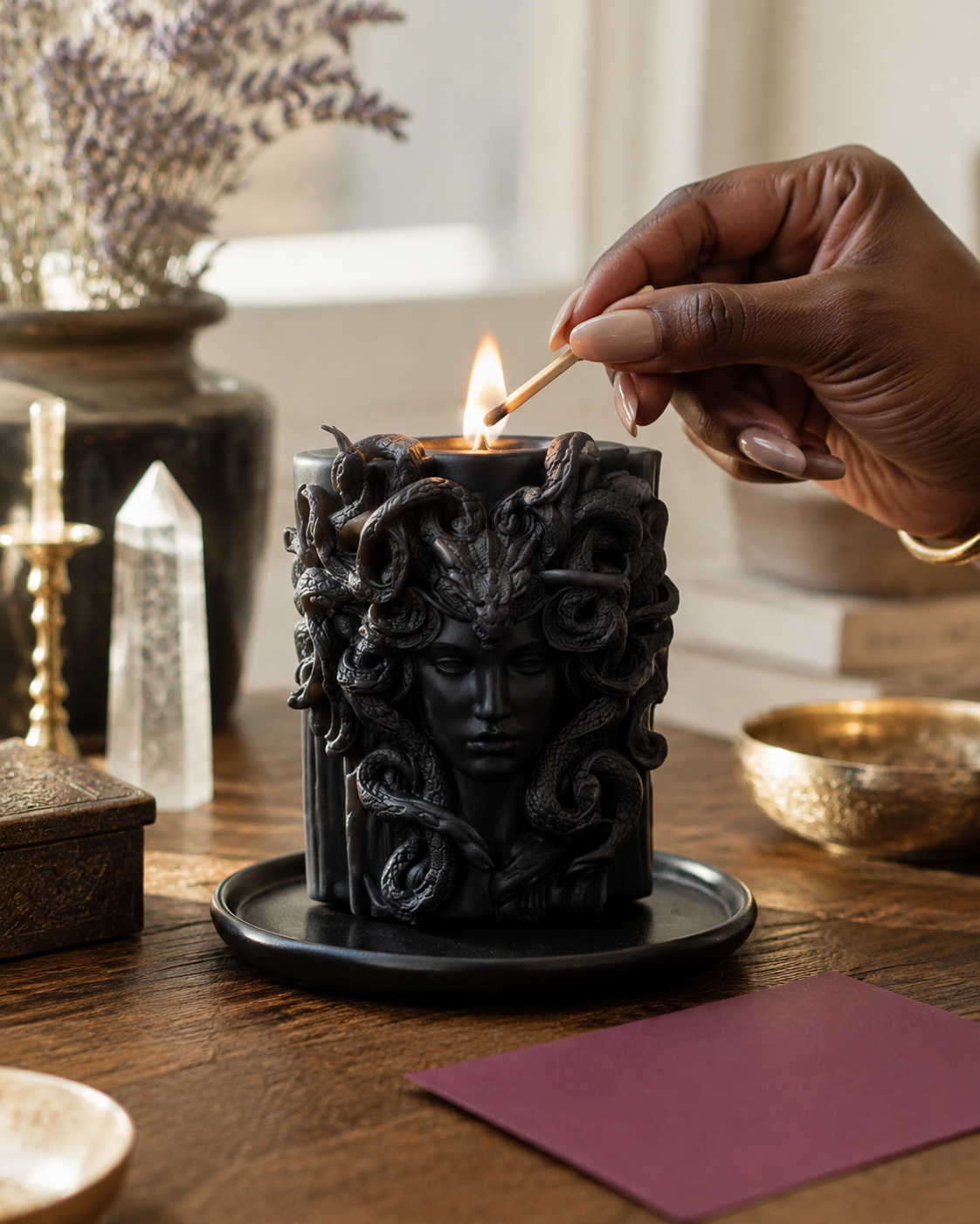 Medusa Return to Sender Candle
