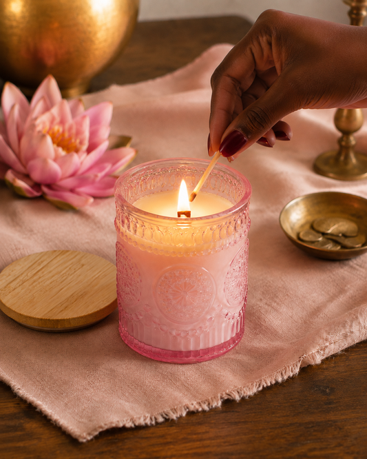 Honey, Money Calling You Manifesting Candle